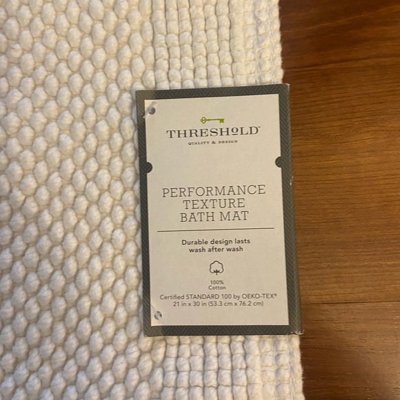 Threshold Bath Threshold Performance Texture Bath Mat Brand New 2